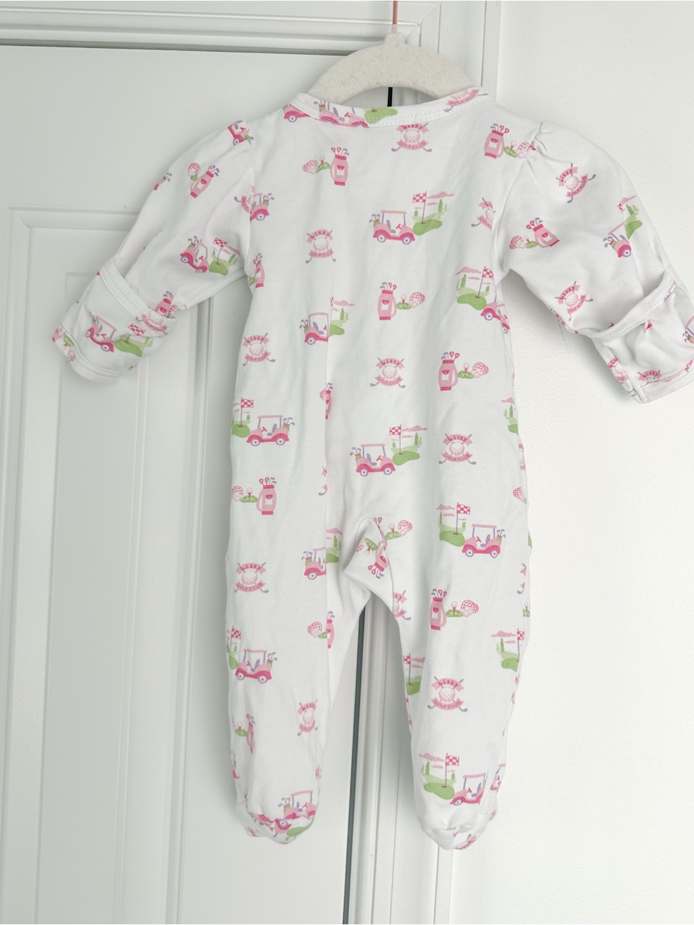 Kissy Kissy NB Golf print sleeper like new - Picture 3 of 3